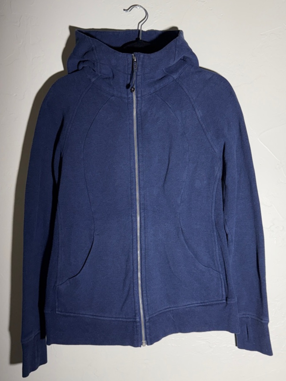 lululemon athletica Deep Navy Zip-Up Scuba Hoodie